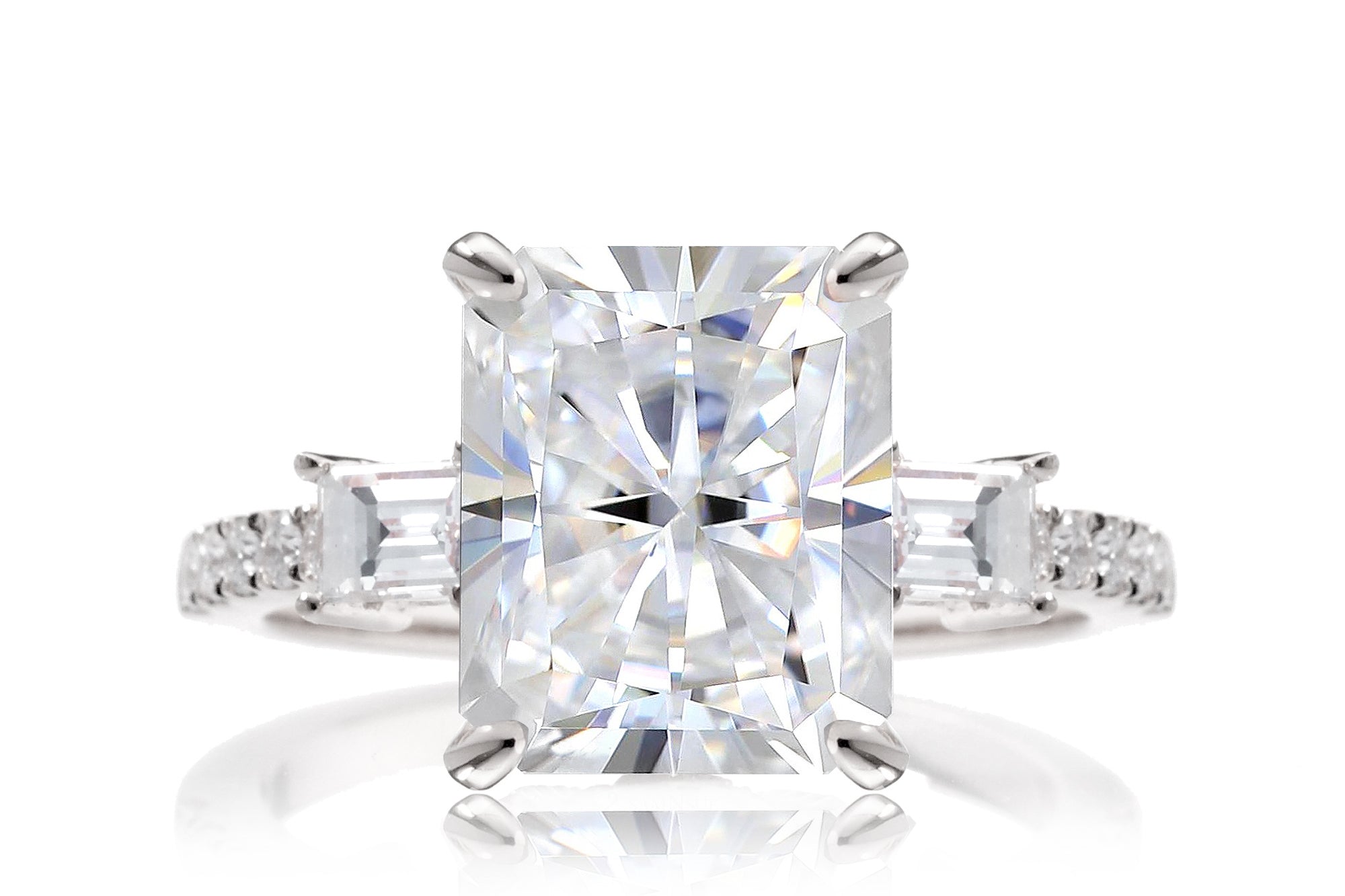 8x6 radiant store moissanite