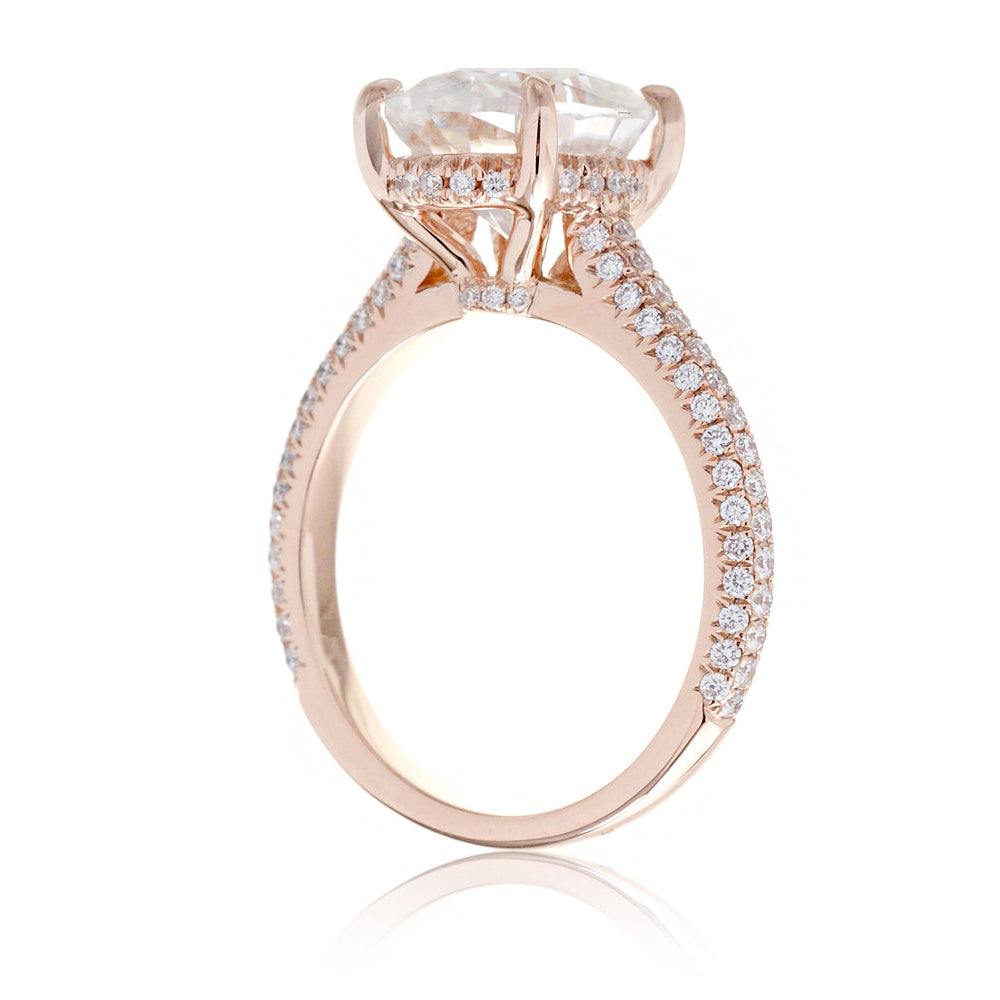 The Starlight Oval Diamond Ring