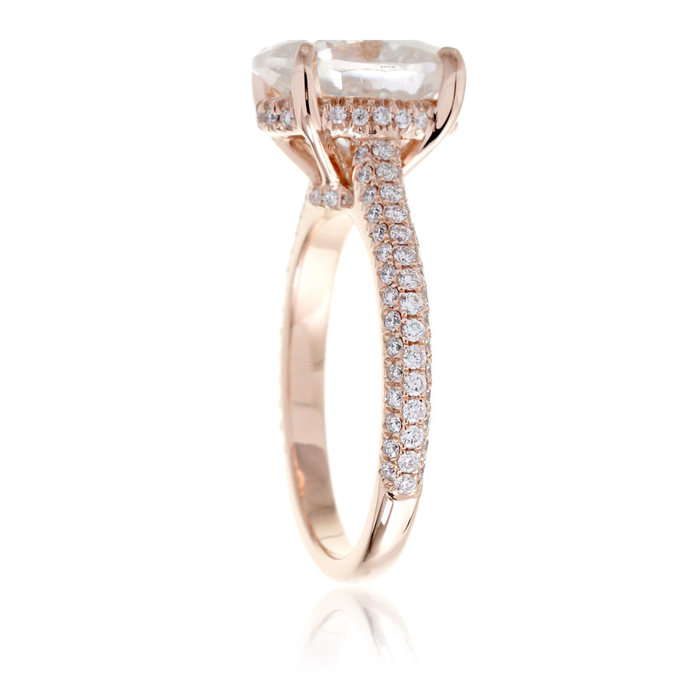 The Starlight Oval Diamond Ring