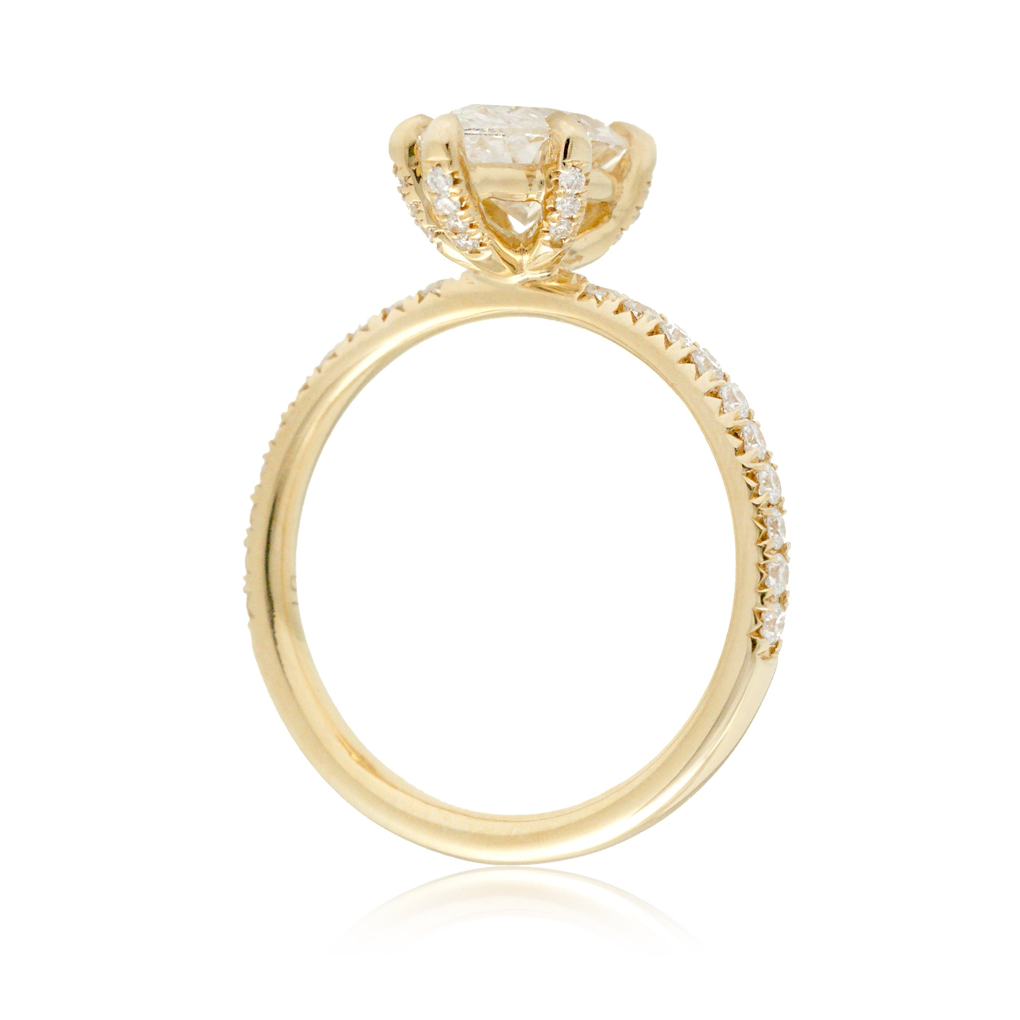 The Ava Marquise Six Prongs Diamond Ring