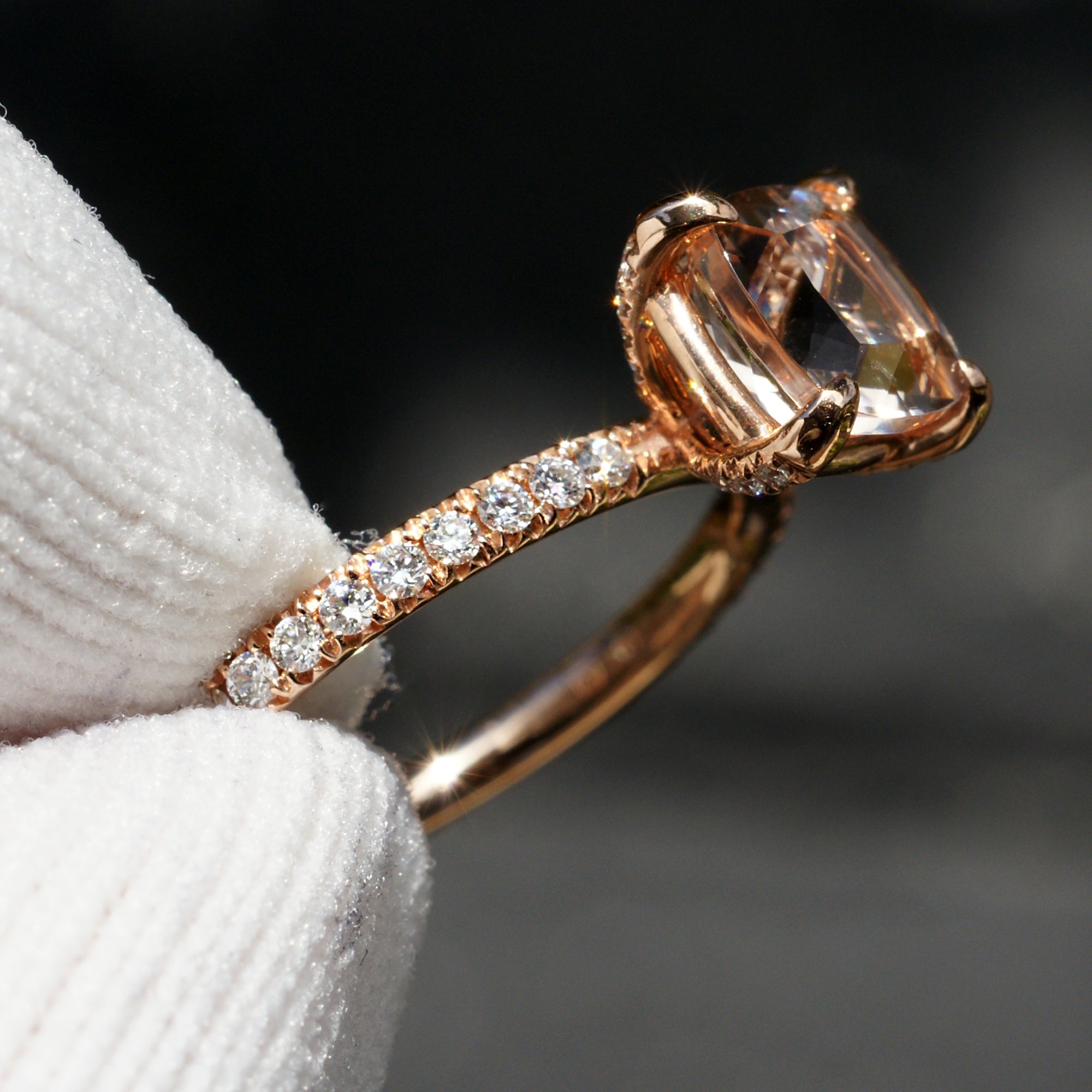 Brilliant earth clearance morganite ring