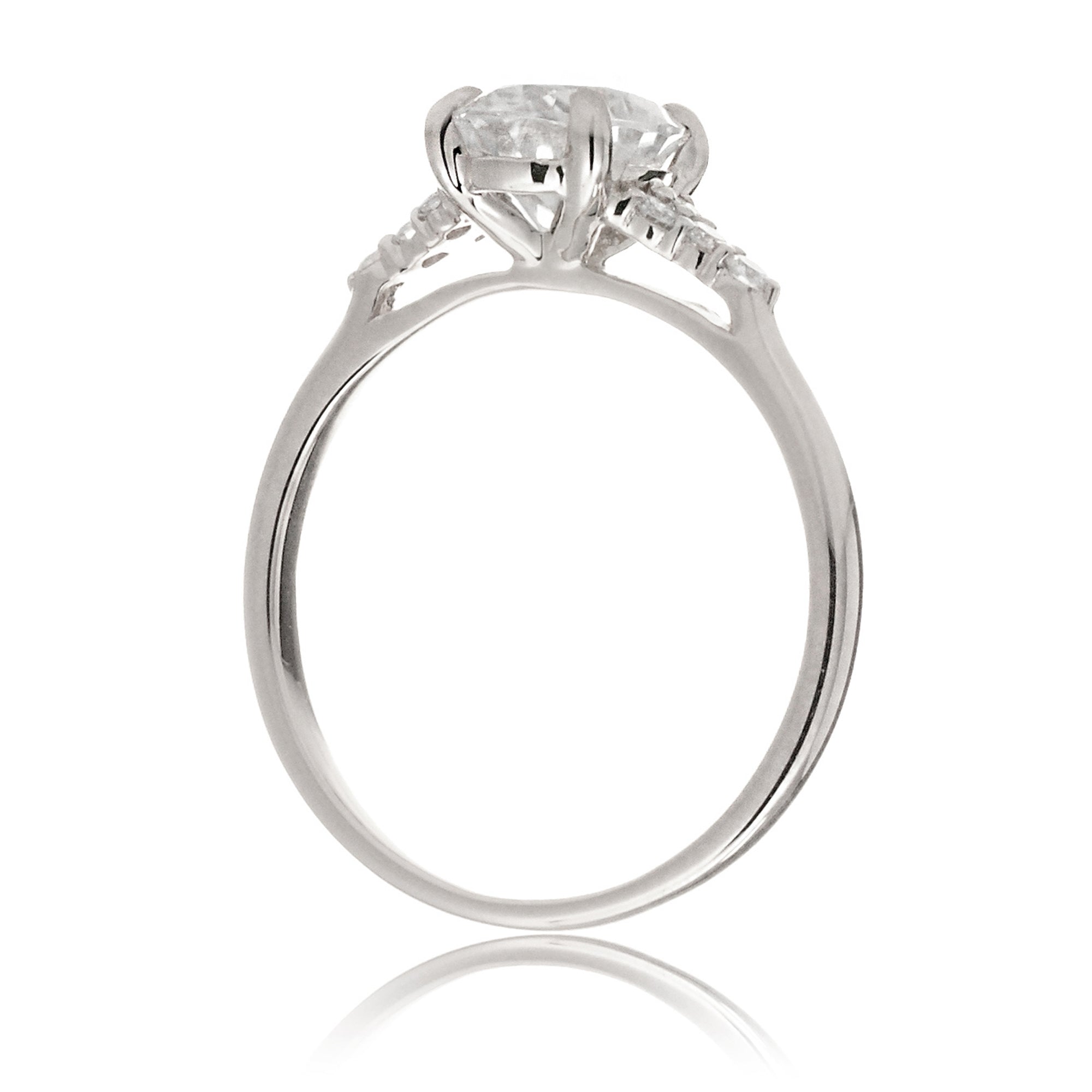 The Chloe Radiant Cut Diamond Ring (Lab-Grown)