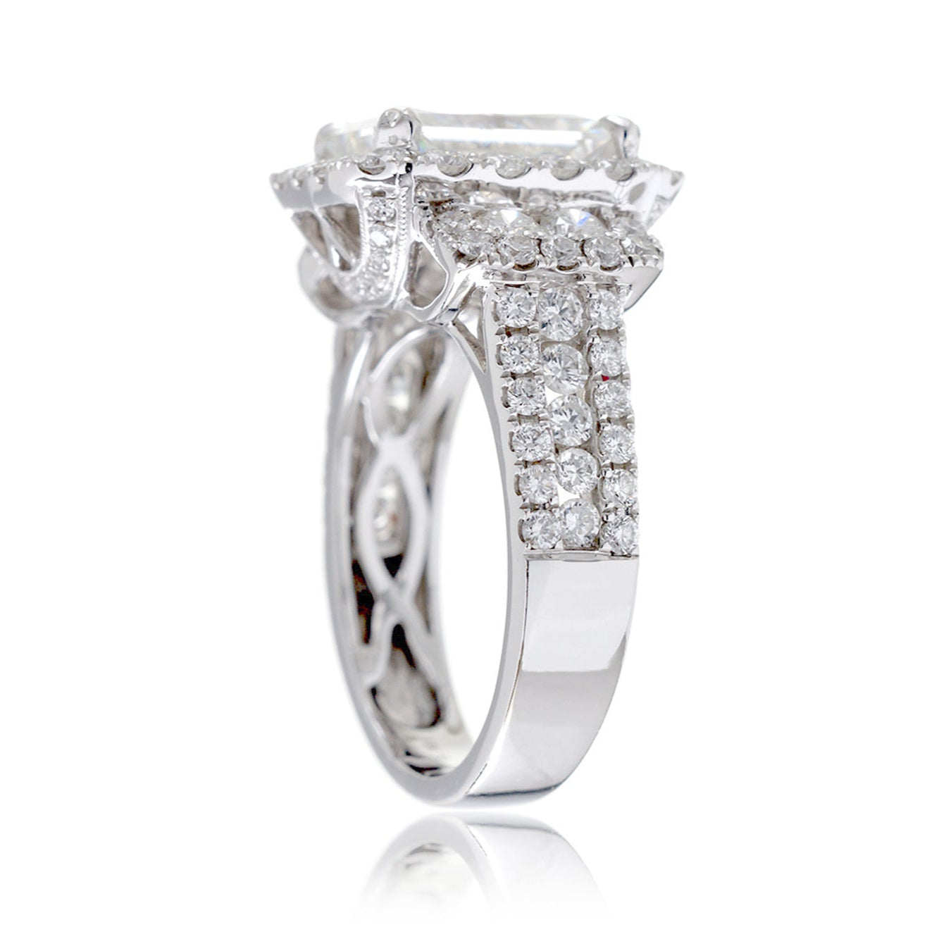 The Sydney Emerald Cut Diamond Ring