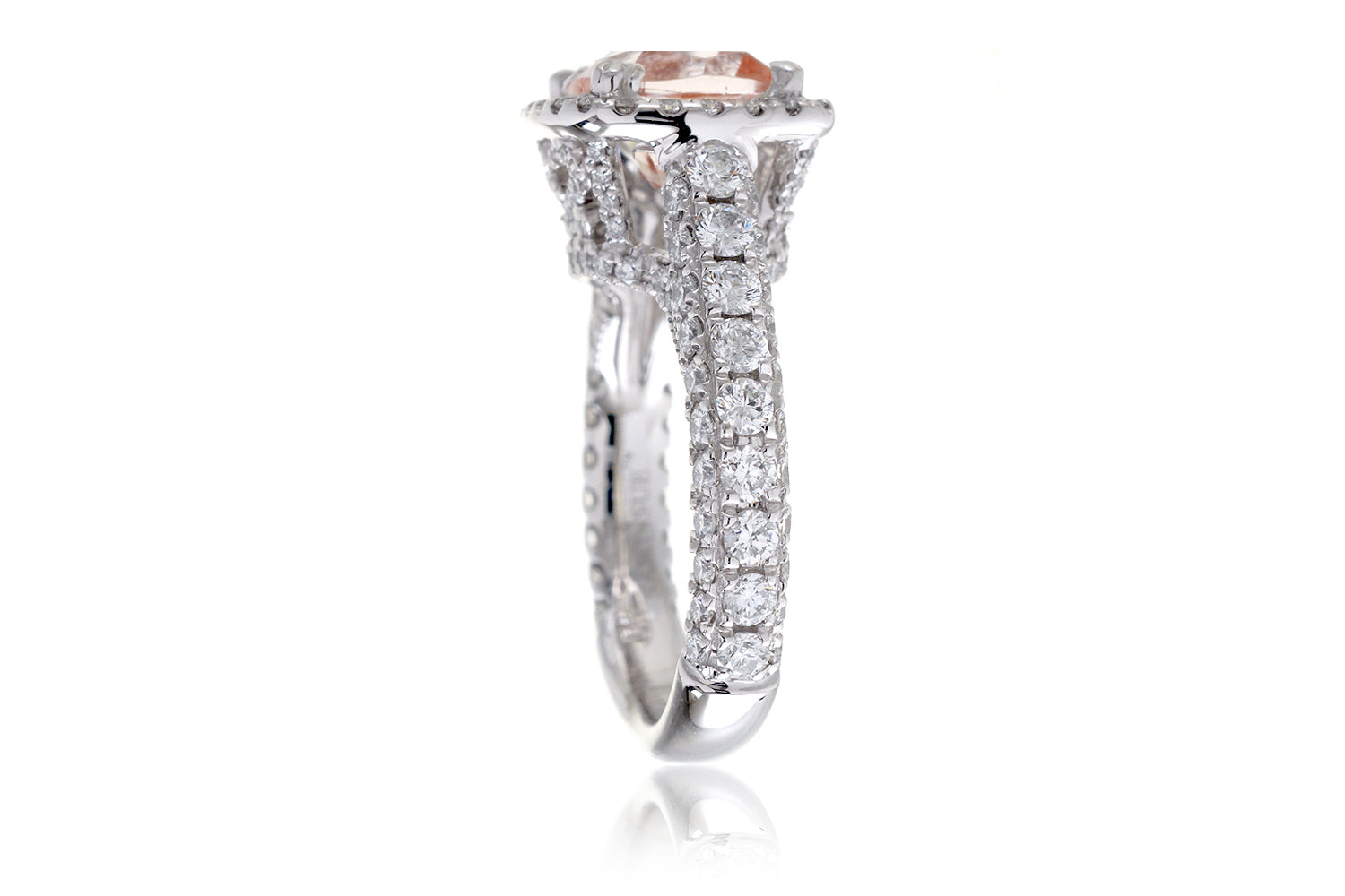 The Tamara Cushion Morganite