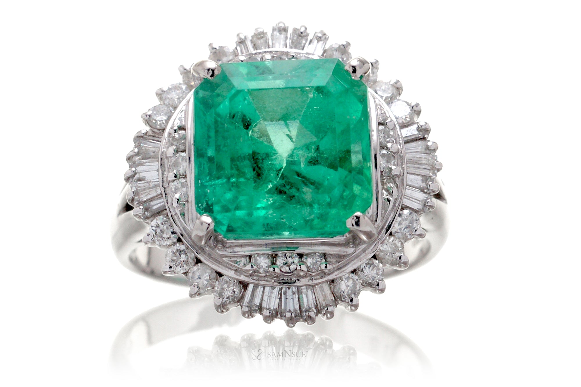 5 Carat Colombian Emerald Ring - 156 For Sale on 1stDibs | 5 carat emerald  ring, 5 carat colombian emerald price, 5 carat emerald price