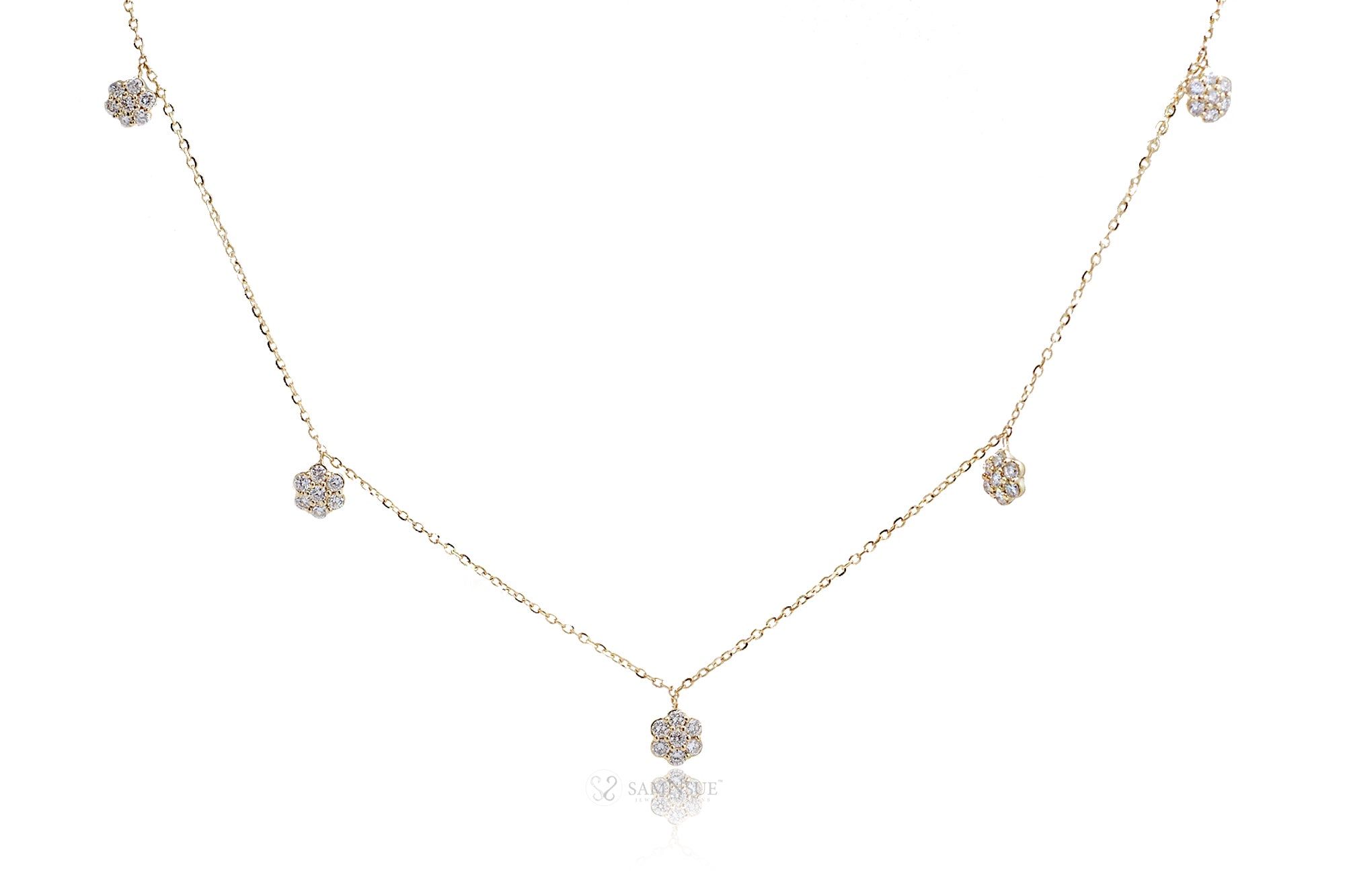 Pearl & Diamond Necklace - 
