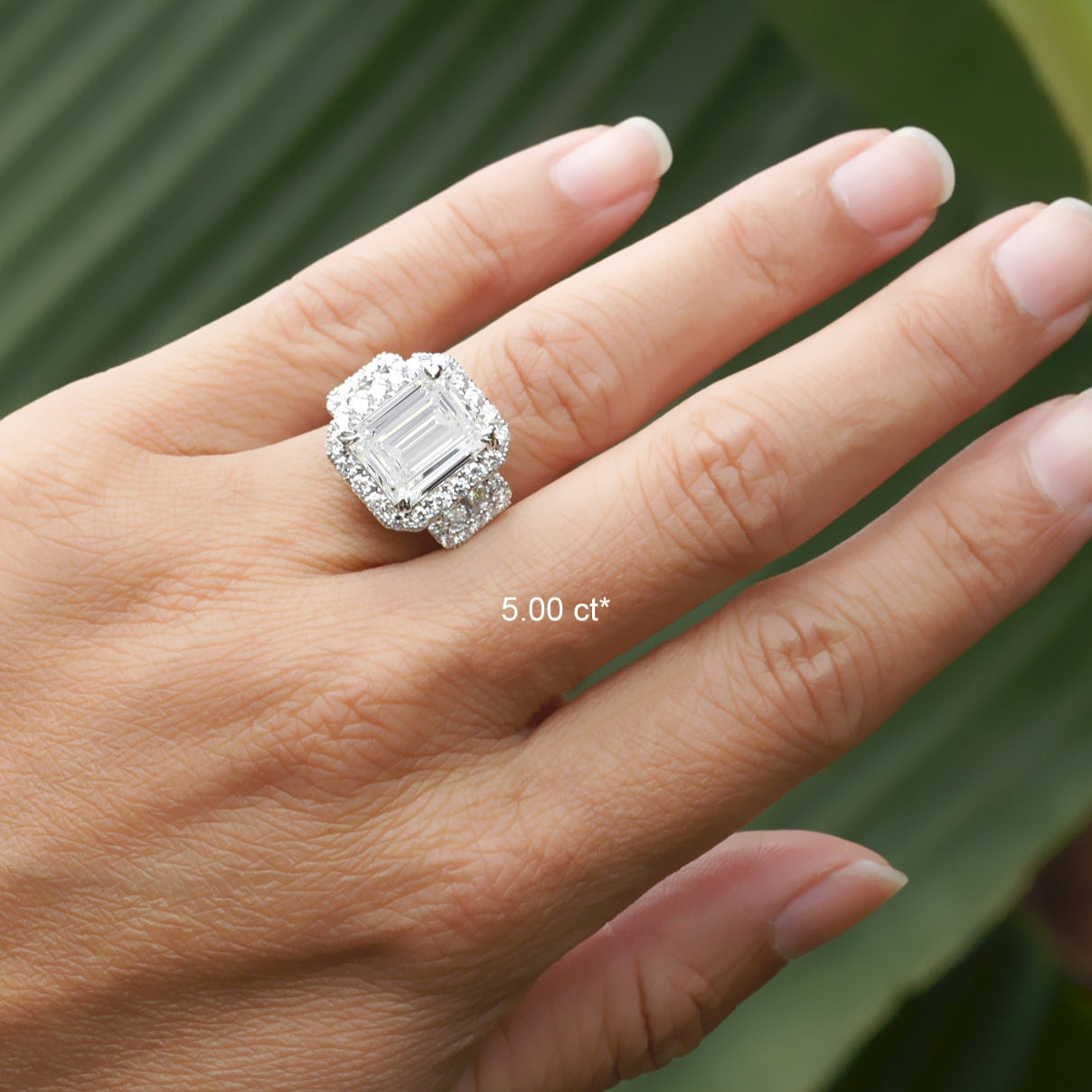 The Sydney Emerald Cut Diamond Ring