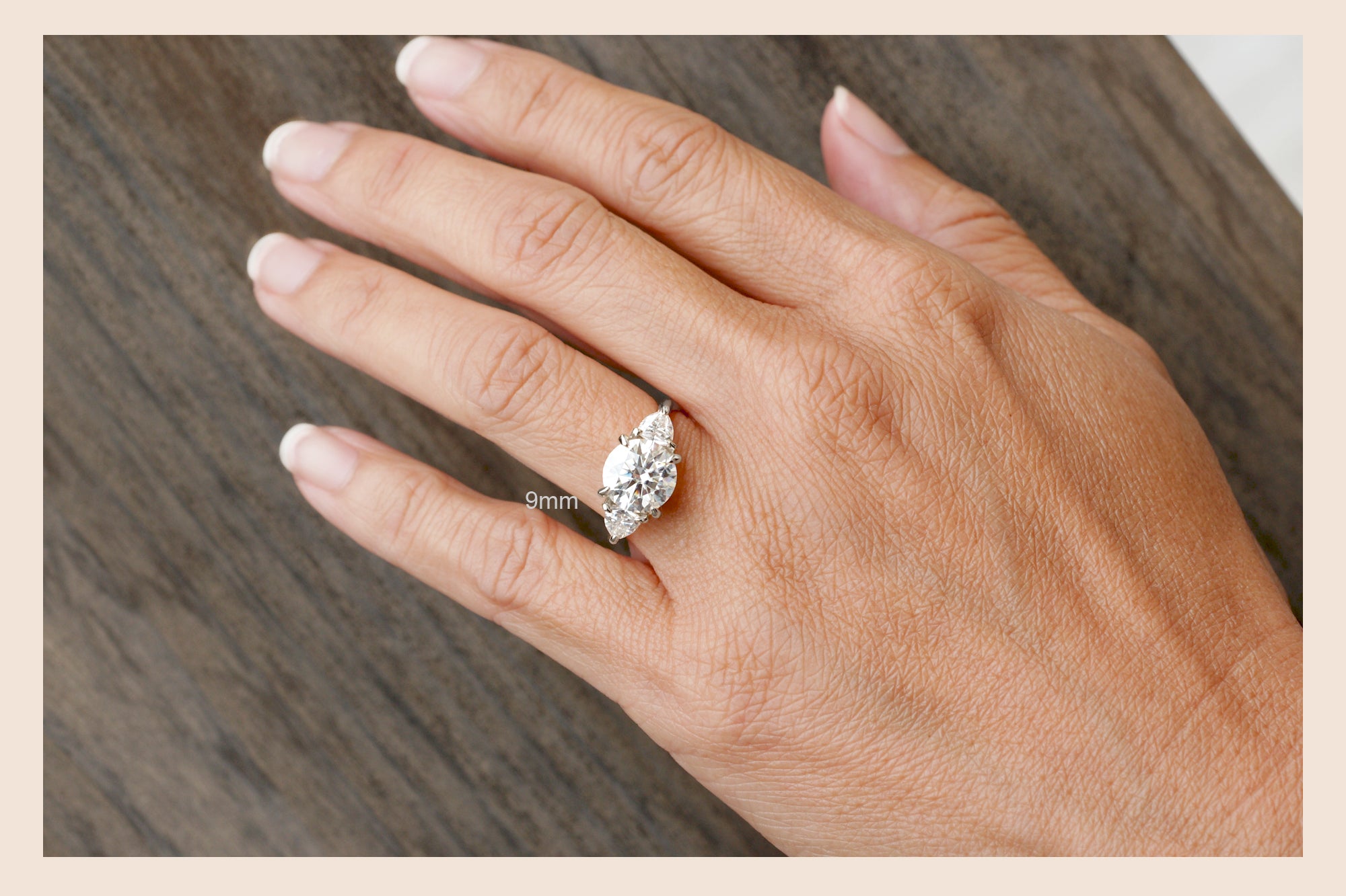 Trillion moissanite deals